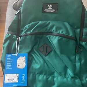 Adidas Green Backpack NWT